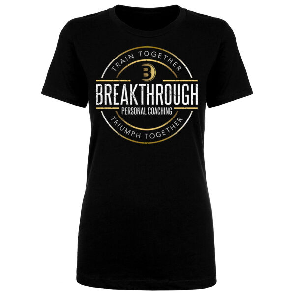 FULL COLOR BADGE - WOMEN'S FITTED T-SHIRT - $WY482R$ Thumbnail